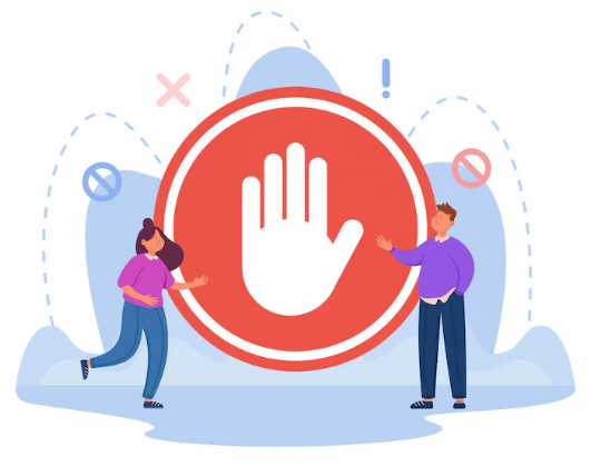 stop graphic